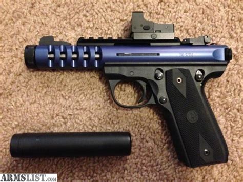 Armslist For Sale Ruger 2245 Lite Blue With Burris Fastfire 3