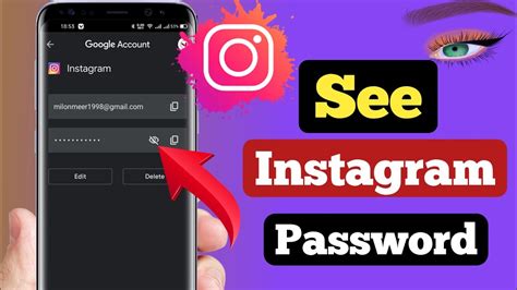 How To Find Instagram Password And Username How To See Your