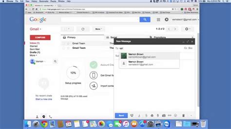 Write Compose And Email With Gmail Youtube