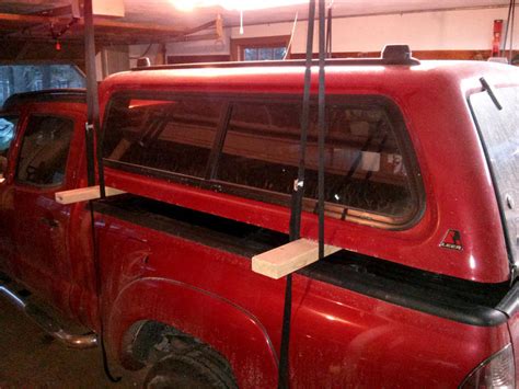 Cheap Truck Shell Hoist For Low Ceiling Garage Tacoma World