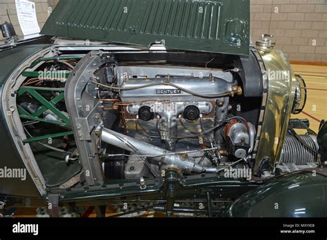 Bentley Blower Le Mans Vanden Plas Tourer With Its 45 Litre Engine At