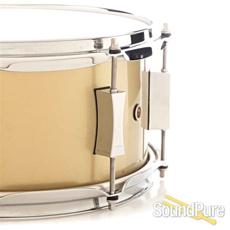 Pork Pie 6x12 Little Squealer Maplebirch Snare Drum Gold