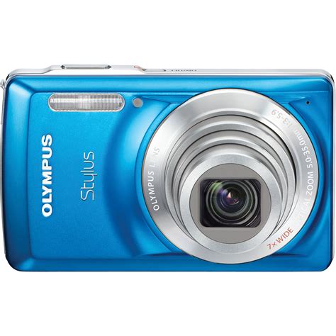 Olympus Stylus 7030 Digital Camera (Blue) 227575 B&H Photo Video