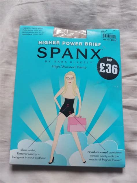 SPANX HIGHER POWER High Waisted Power Panty Size A BARE NUDE