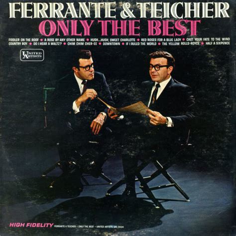 Ferrante And Teicher Only The Best 1965 Vinyl Discogs