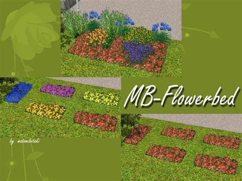 Mb Flowerbed A Flowerbed In 5 Different Colors Not Recolorable By
