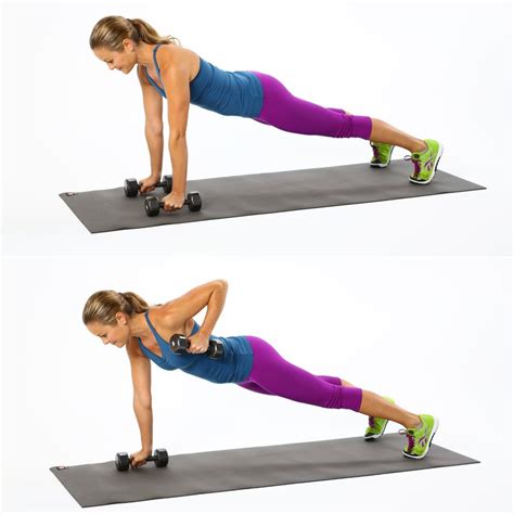 arm and abs dumbbell workout popsugar fitness uk