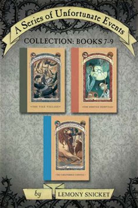 A series of unfortunate events books. A Series of Unfortunate Events Collection: Books 7-9 by ...
