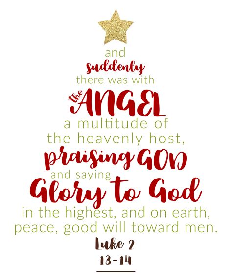 Printable Christmas Bible Verse