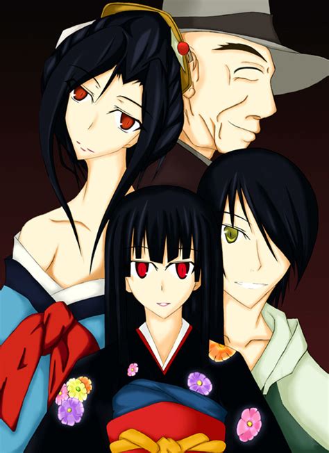 Wanyuudou Enma Ai Hone Onna Ichimoku Ren Jigoku Shoujo 00s Black