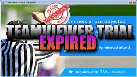 How To Fix Expired TeamViewer Trial Period Legal YouTube