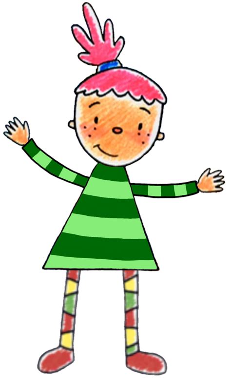 Pinky Dinky Doo In Her Green Striped Shirt By Jacksonarmour On Deviantart