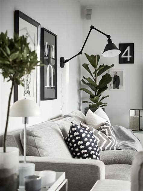 Modern Living Room Plants 20 Beautiful Scandinavian