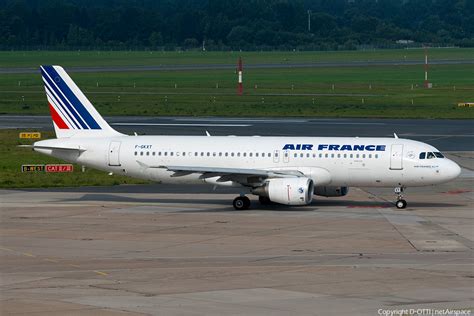 Air France Airbus A320 214 F Gkxt Photo 368372 Netairspace