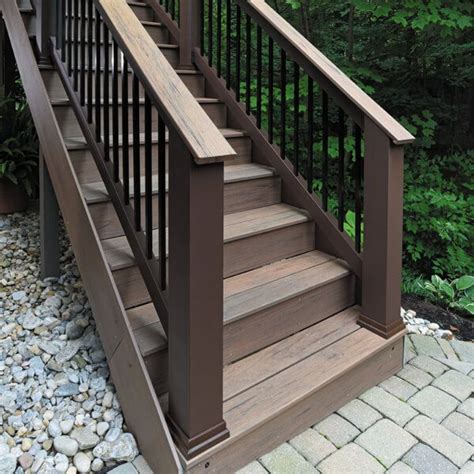Railing Railings Outdoor Deck Designs Backyard Deck Stair Railing