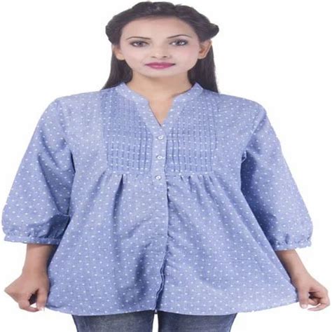 Womens Cotton Top Gw 120 At Rs 399piece Women Cotton Tops In Jaipur Id 13529605112