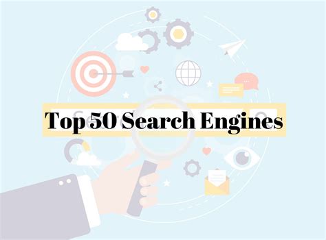Top 50 Search Engines Bloggerse