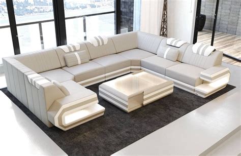 Luxury Sectional Sofa San Antonio U Shape
