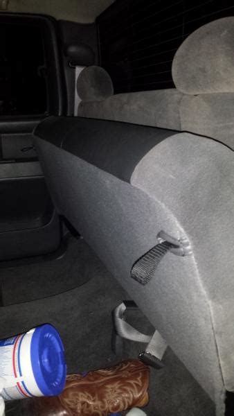 How To Fold Down Backseat In Gmc Sierra