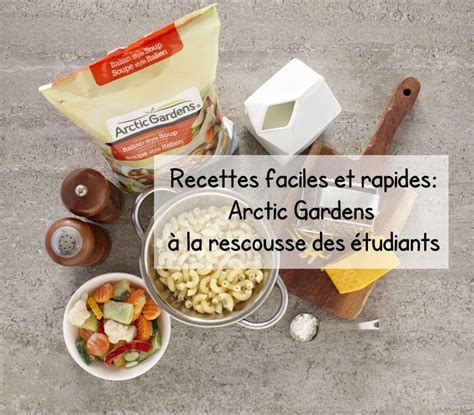 Cuisine Pour Tudiants Des Recettes Faciles Et Rapides Arctic Gardens