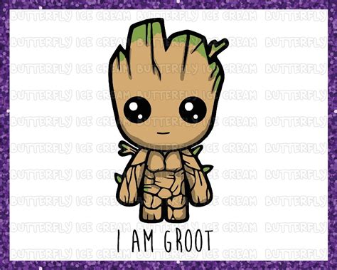 Baby Svg Clipart Baby I Am Groot Silhouette Photos Diy Resin Crafts