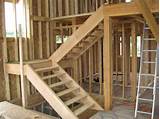Images of Framing Curved Stairs On Site