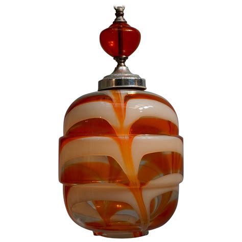 Murano Glass Pendant Light At 1stdibs