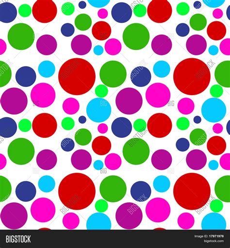 Colored Dots Seamless Image And Photo Free Trial Bigstock