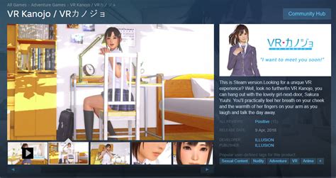 In order to taste more interactivity, we recommend using vr controller. VR Kanojo บุกตลาด Steam แล้ววันนี้! | #beartai