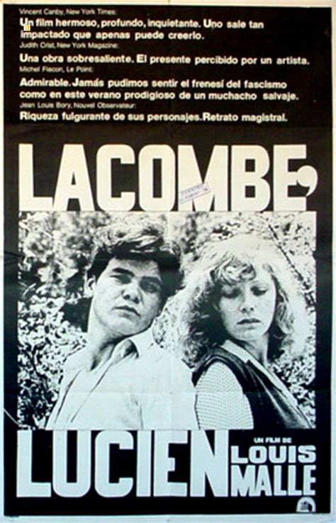 Lacombe Lucien Movie Poster Lacombe Lucien Movie Poster