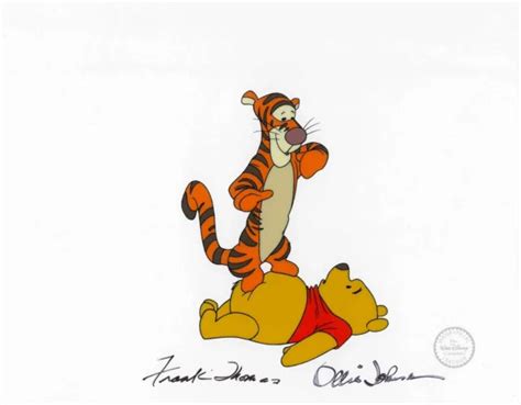Andwinnie The Pooh And Tigger Too Limited Edition Sericel Disney Art