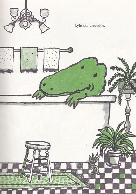 Lyle Lyle Crocodile Illustration By Bernard Waber Crocodile