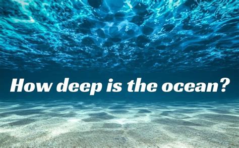 Video How Deep The Ocean Really Is Maritimecyprus