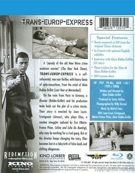 Trans Europ Express Blu Ray Dvd Empire