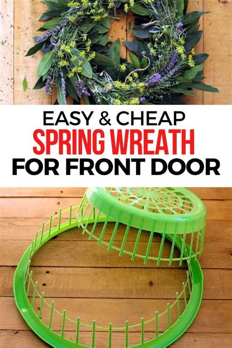 Create Your Own Dollar Store Spring Wreath With Ease