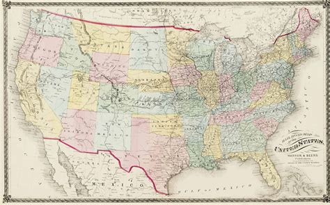 19th Century Americas A Group Of Approximately 190 Maps Of The