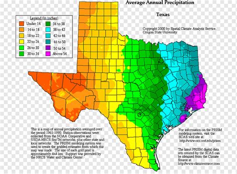 Climate Map Of Texas