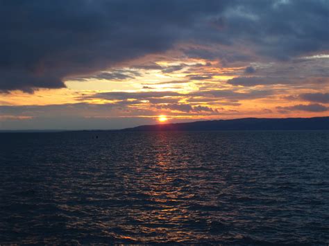 Free Images Sea Coast Ocean Horizon Cloud Sky Sunrise Sunset