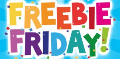 Friday Freebies