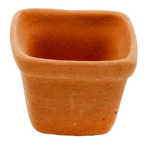 Miniature Terracotta Flower Pot Connect4sale