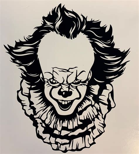 Scary Tattoos Silhouette Stencil Horror Art