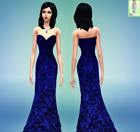 My Sims 4 Blog Dress Recolor By Moonfairy