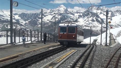 Switzerland Gornergrat Mountain Railway Hd Youtube