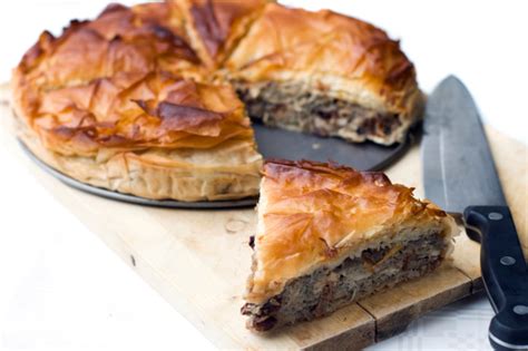 Greek Meat Pie Kreatopita Recipe
