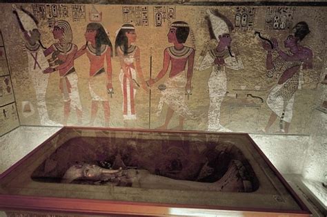 mysterious concealed chambers inside tutankhamun s tomb may have been found archaeologists say