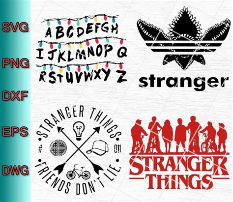 Stranger Things Svg Files Svg Images Collections