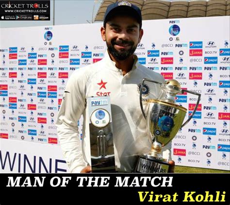 Virat Kohli Poses With The Man Of The Match Award And Series Winning