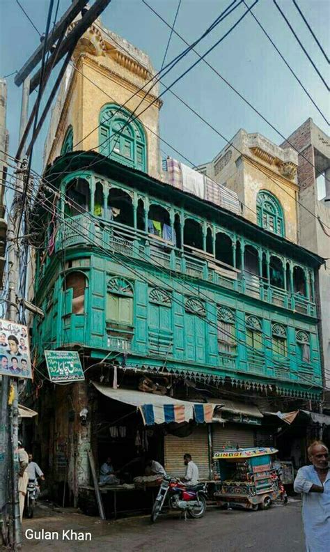 Awesome View Of Other Old Building Beauty In Walled City Lahore Punjab