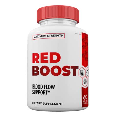 Red Boost Blood Flow Support Pills Redboost Capsules For Men And Women