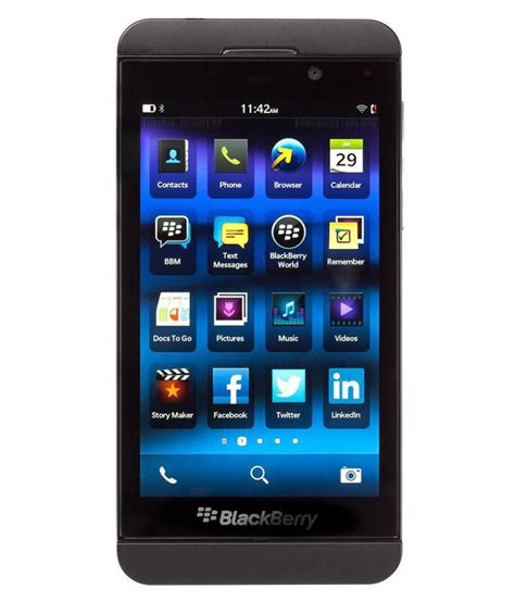 Blackberry secure software provides the embedded. Blackberry Z10 ( 16GB , 2 GB ) Black Mobile Phones Online ...